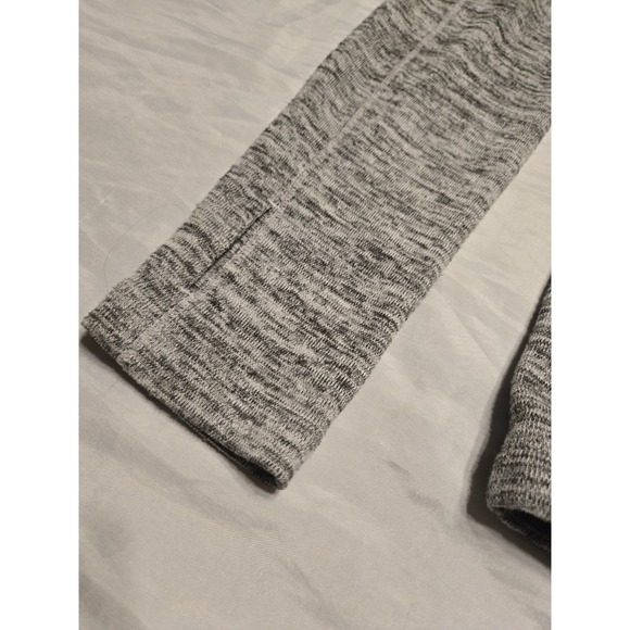 Athleta techie sweat gray cowl‎ hoodie oversized soft w Pocket XS athletic fall - Picture 8 of 10